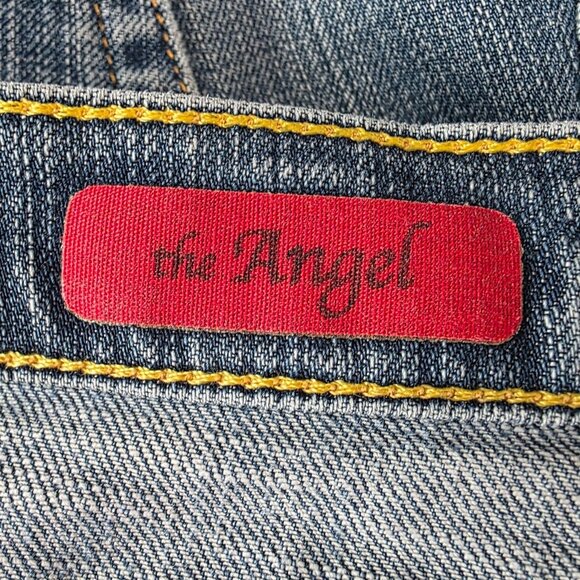 Vintage AG Adriano Goldschmied Womens 30 Jeans The Angel Bootcut Low Rise Y2K - Picture 10 of 12